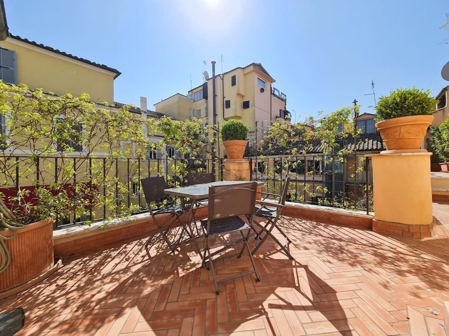 Boutique Penthouse With Terrace, Spanish Steps Рим Екстериор снимка